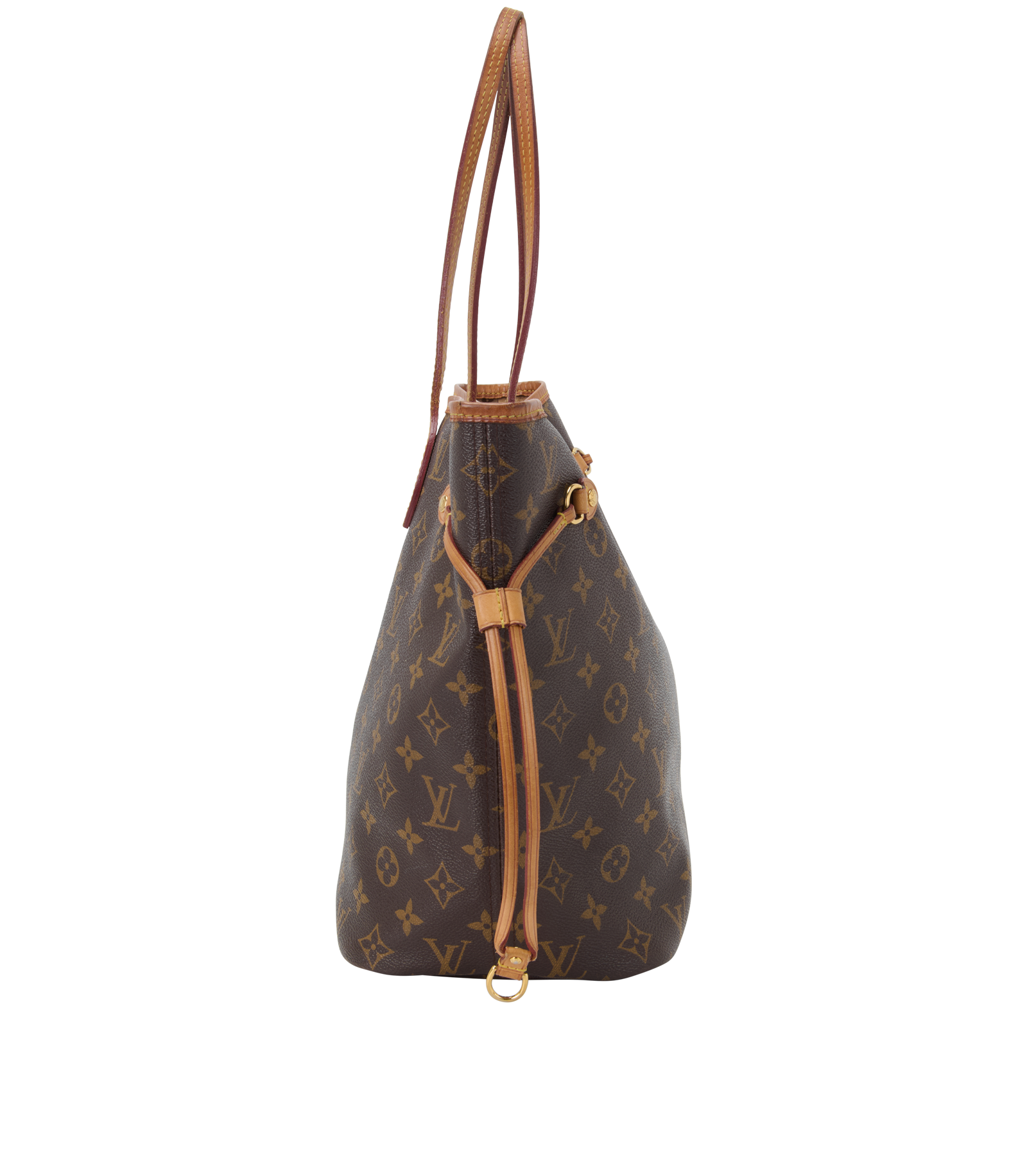 Neverfull MM, &pound;850, Handbags, Brown, Canvas, Bottom view